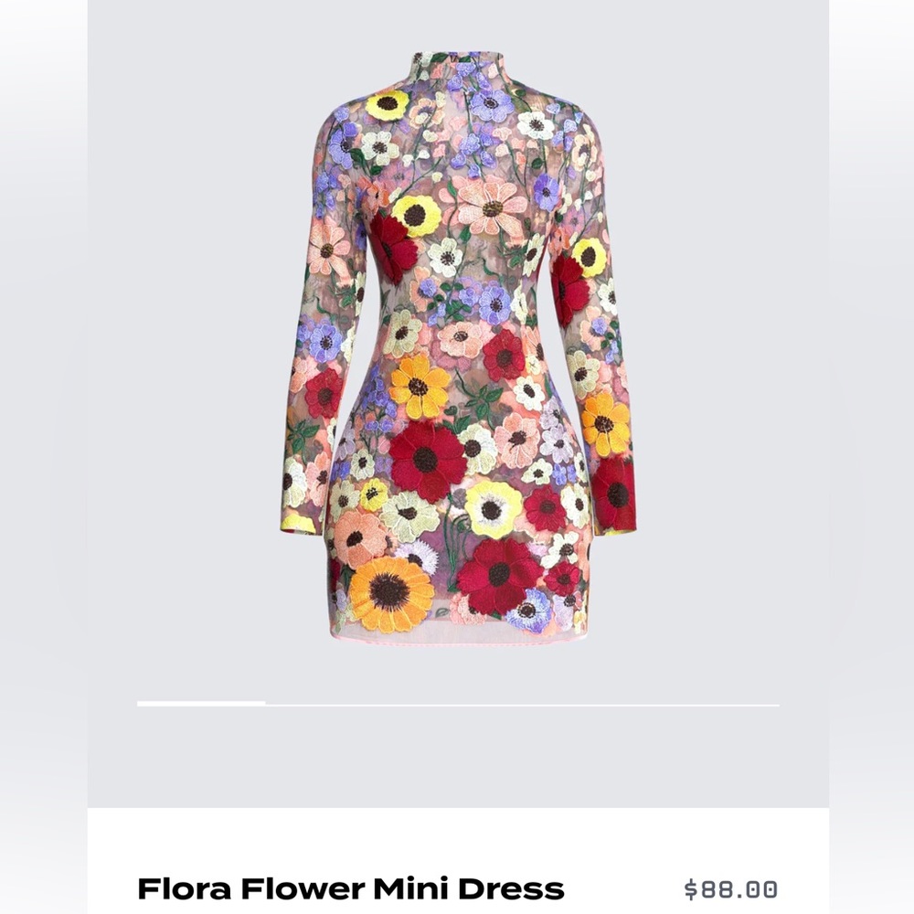 Flower dress